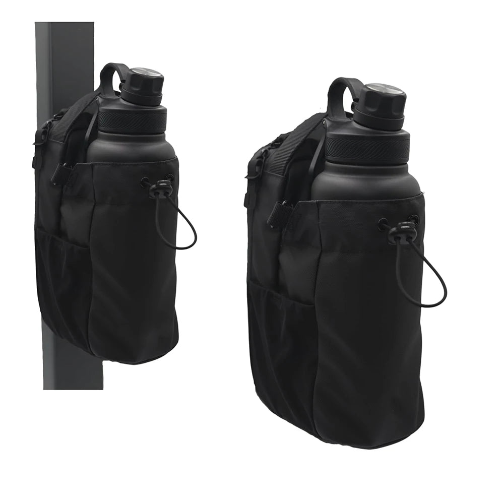 Magnetic Bottle Sling Bag for Men and Women Magnetic Gym Bag for Travel Work Sports Keep Your Items off the Dirty Gym Floor